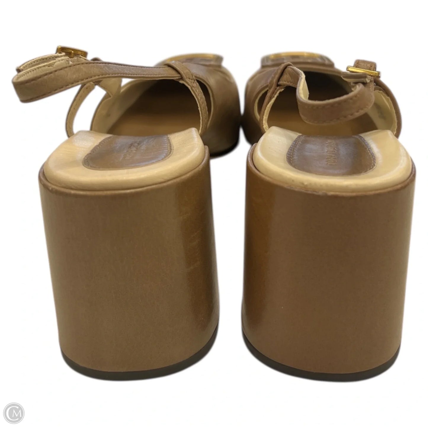 Shoes Designer By Tory Burch In Brown, Size: 10