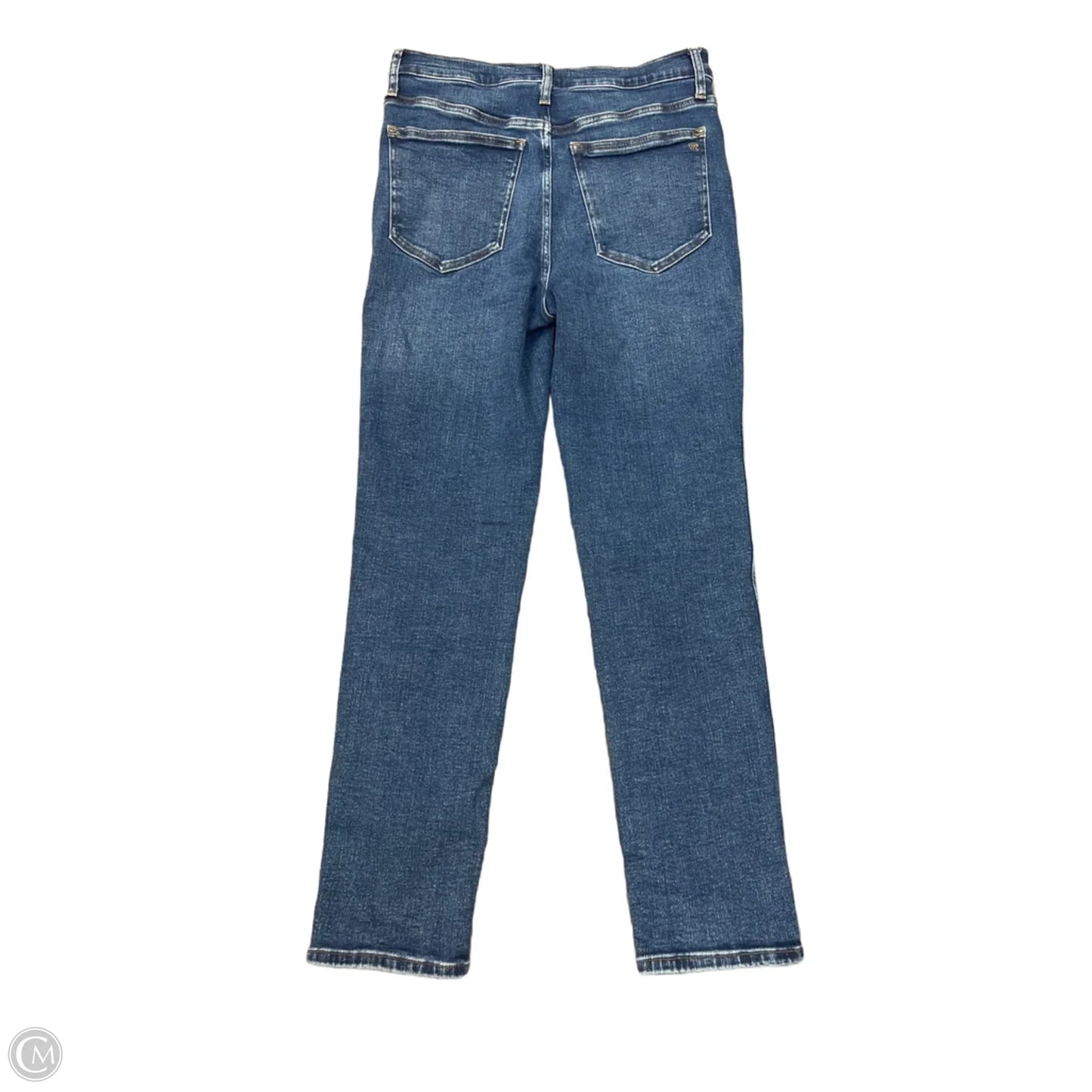 Jeans Straight By Madewell In Blue Denim, Size: 6