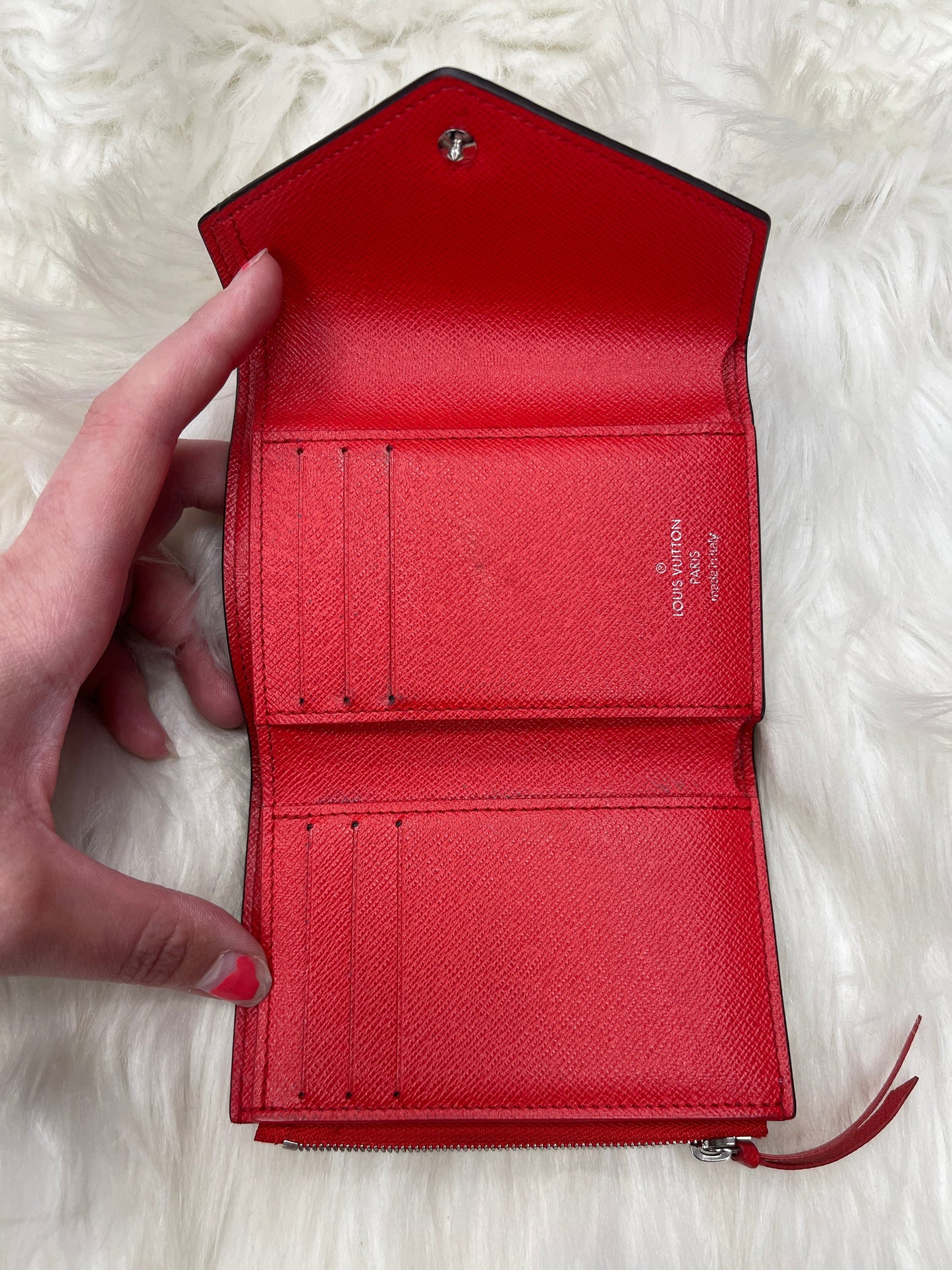 Wallet Luxury Designer By Louis Vuitton, Size: Small