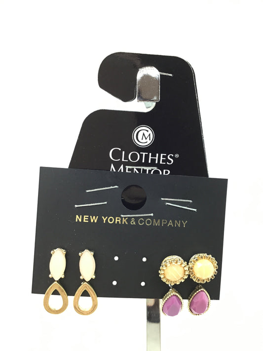 Earrings Stud By New York And Co  Size: 04 Piece Set