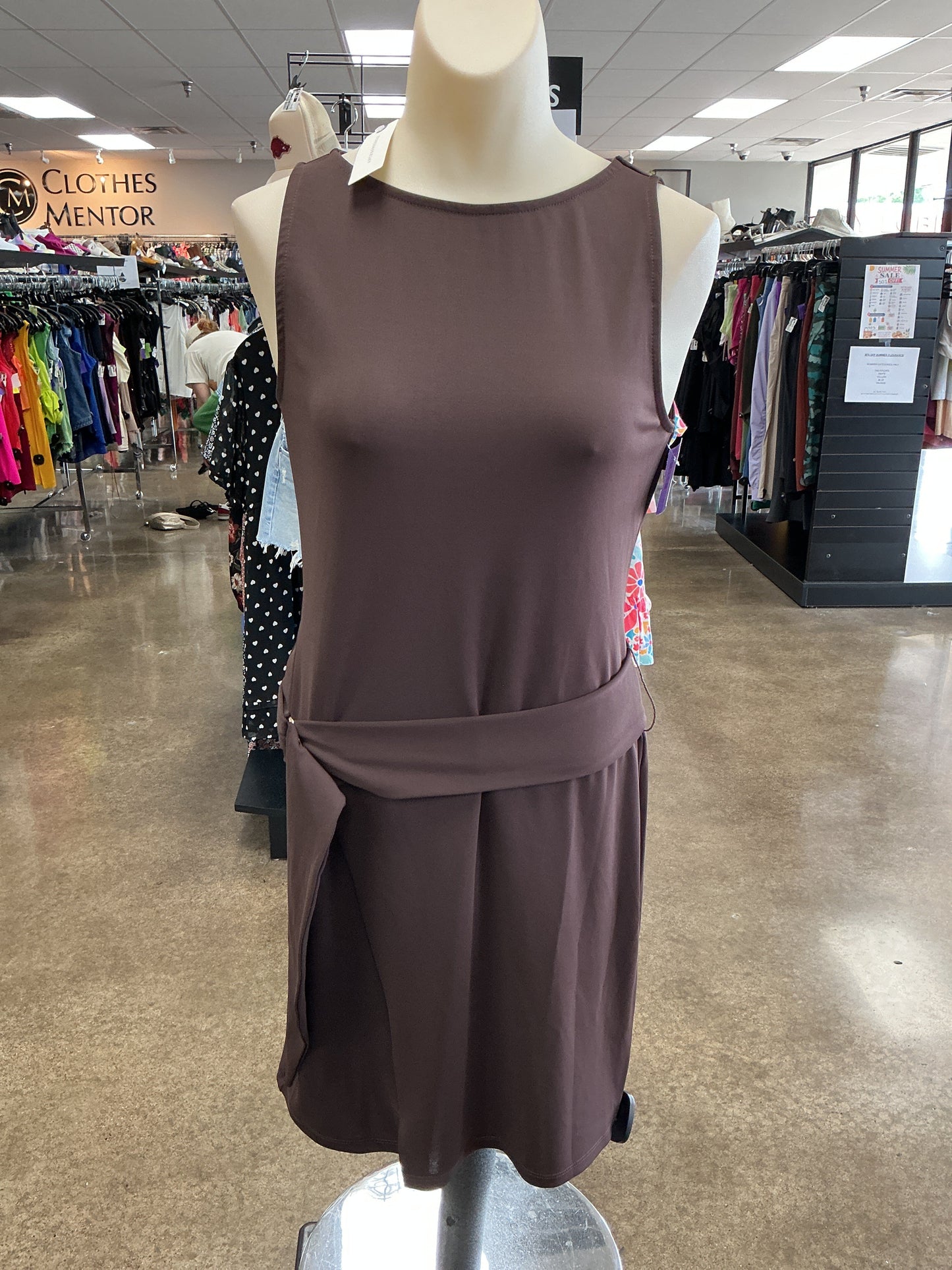 Dress Casual Short By Anthropologie In Brown, Size:Xs