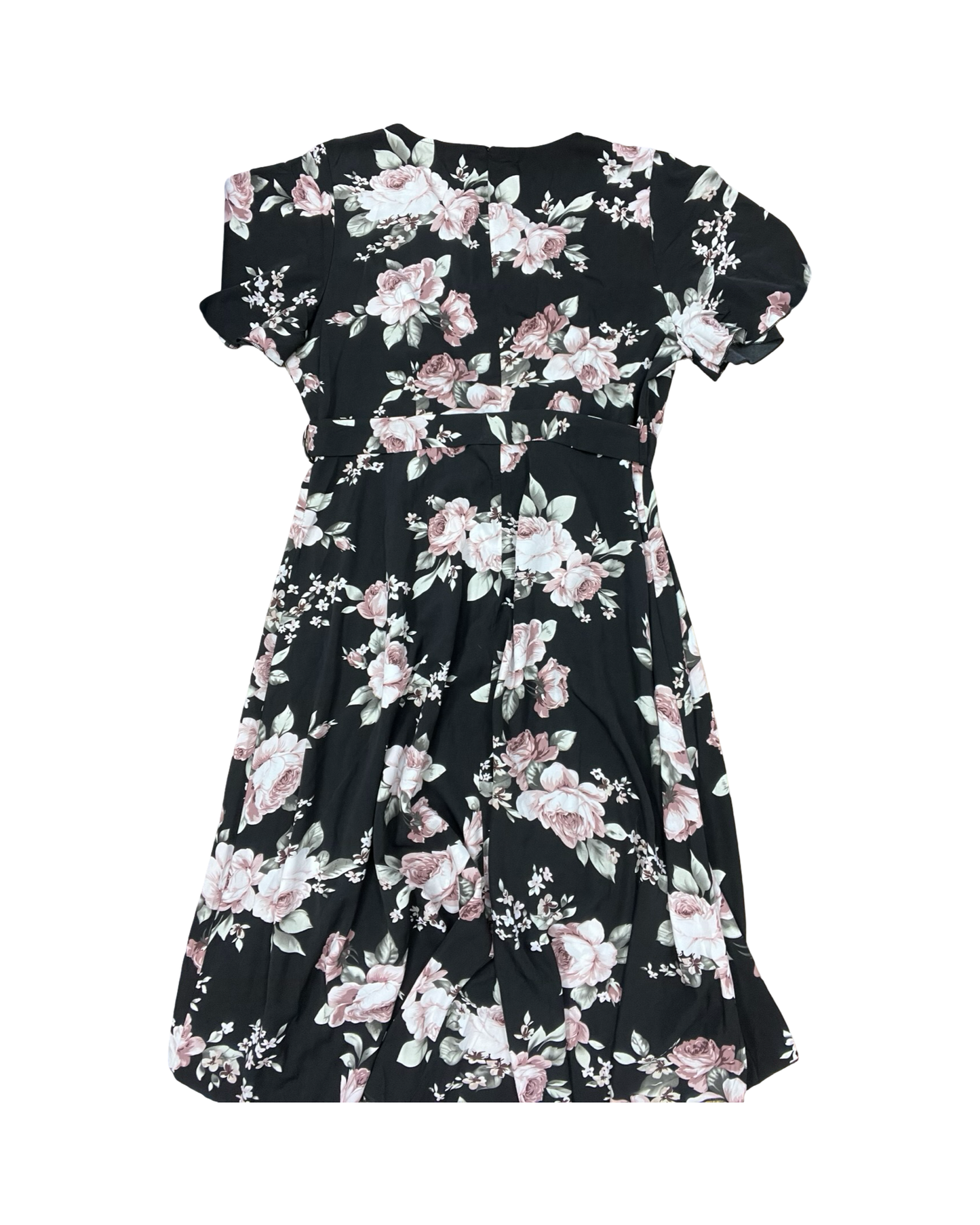 Dress Casual Maxi By Clothes Mentor In Black & Pink, Size:3x