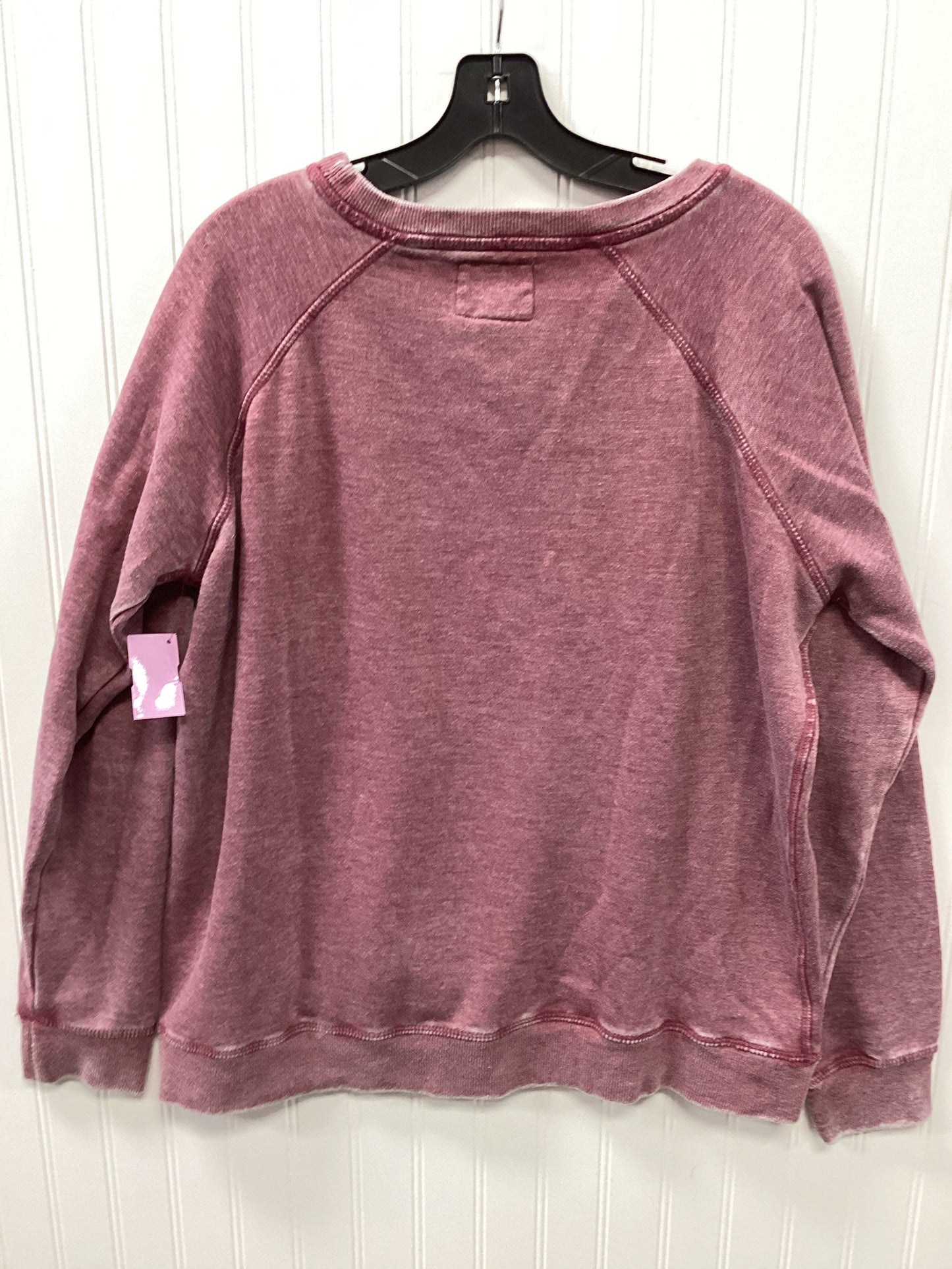 Athletic Top Ls Collar By Blue 84 In Red, Size:L