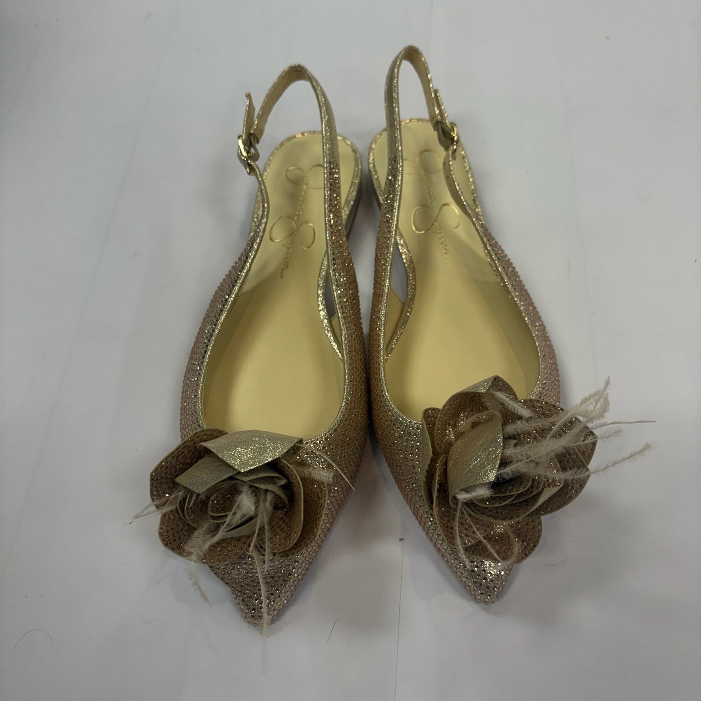 Shoes Flats By Jessica Simpson In Rose Gold, Size: 8