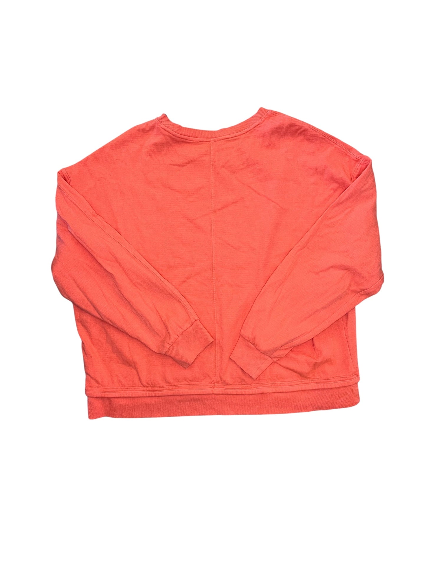 Athletic Top Ls Crewneck By Athleta In Pink, Size:L