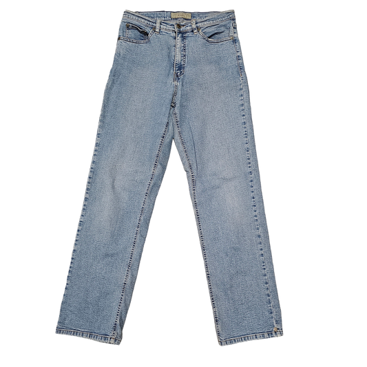 Jeans Straight By Christopher Blue  Size: 10