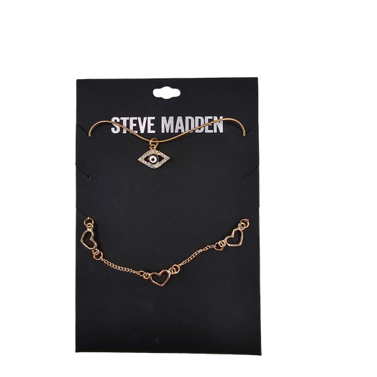 Necklace Set By Steve Madden  Size: 02 Piece Set