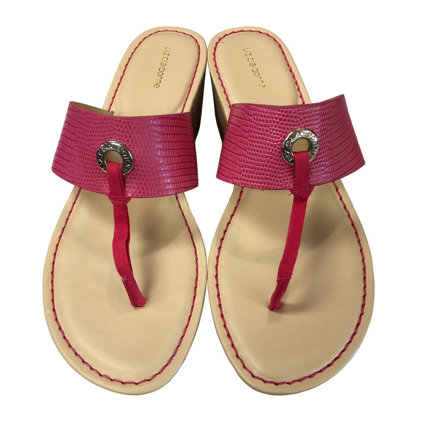 Sandals Heels Wedge By Liz Claiborne  Size: 9.5