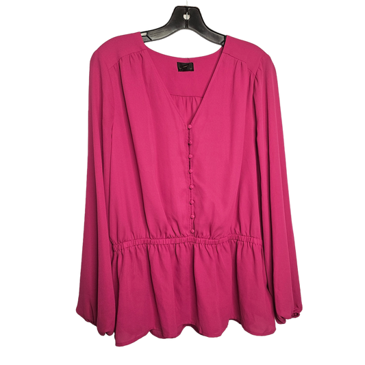 Top Long Sleeve By Worthington  Size: L
