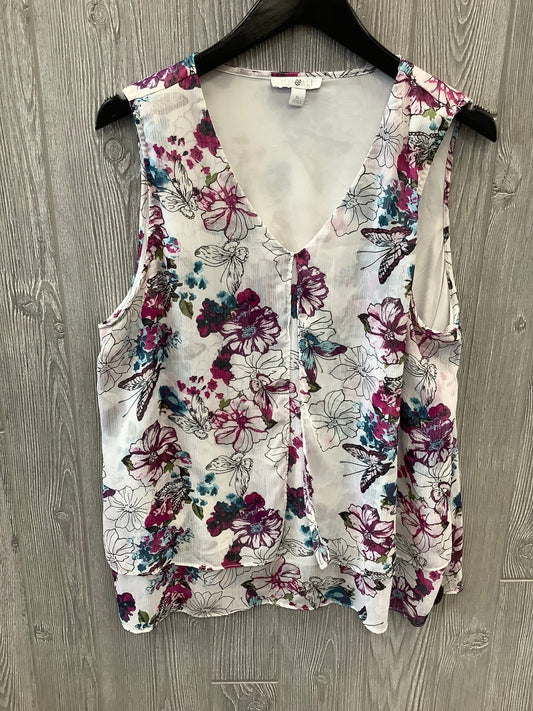 Blouse Sleeveless By Roz And Ali  Size: Xl