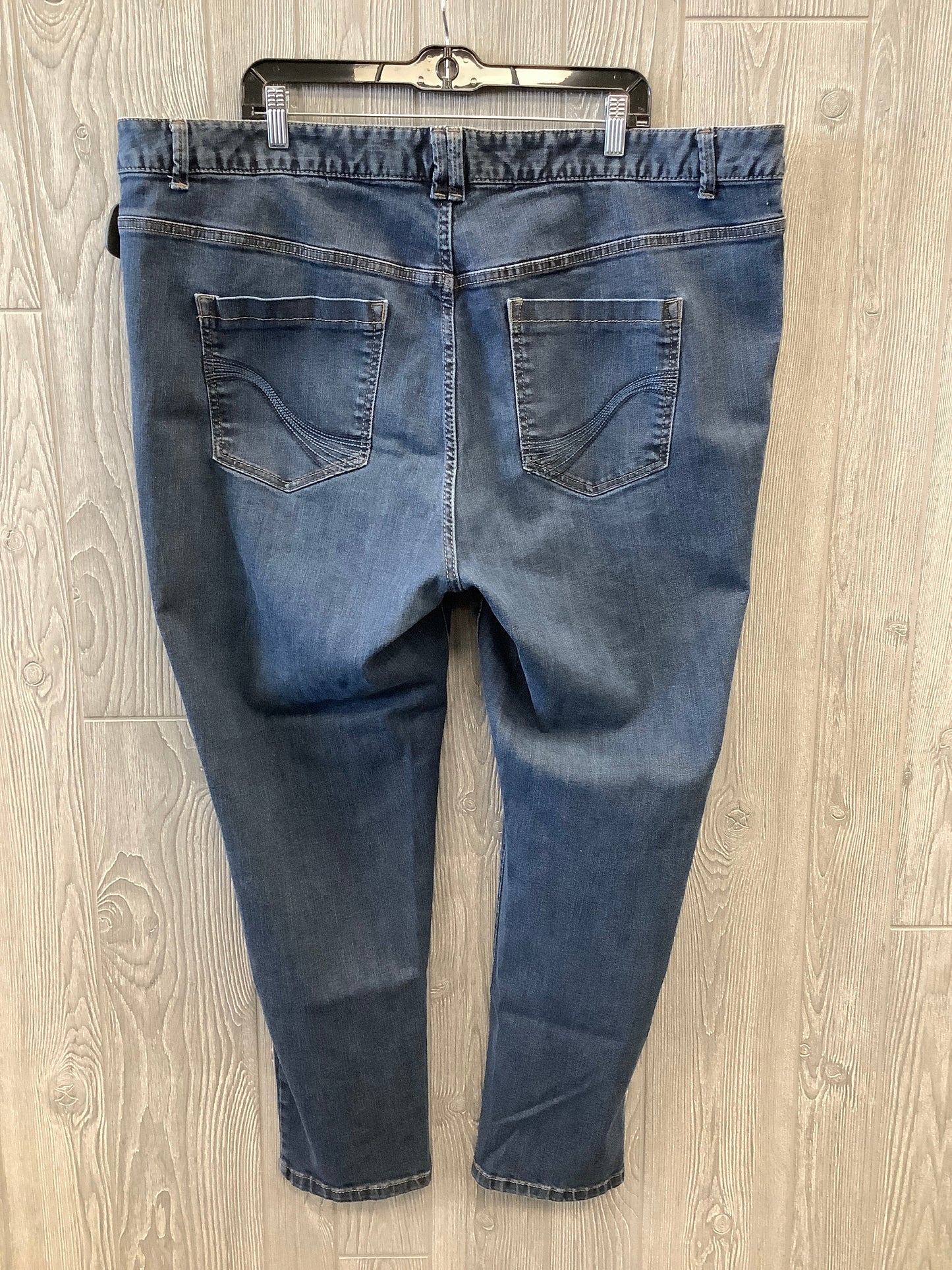 Jeans Jeggings By Lane Bryant In Blue Denim, Size: 26