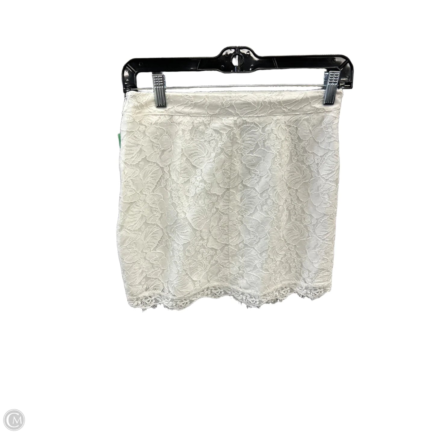 Skirt Mini & Short By Aqua In White, Size: 0