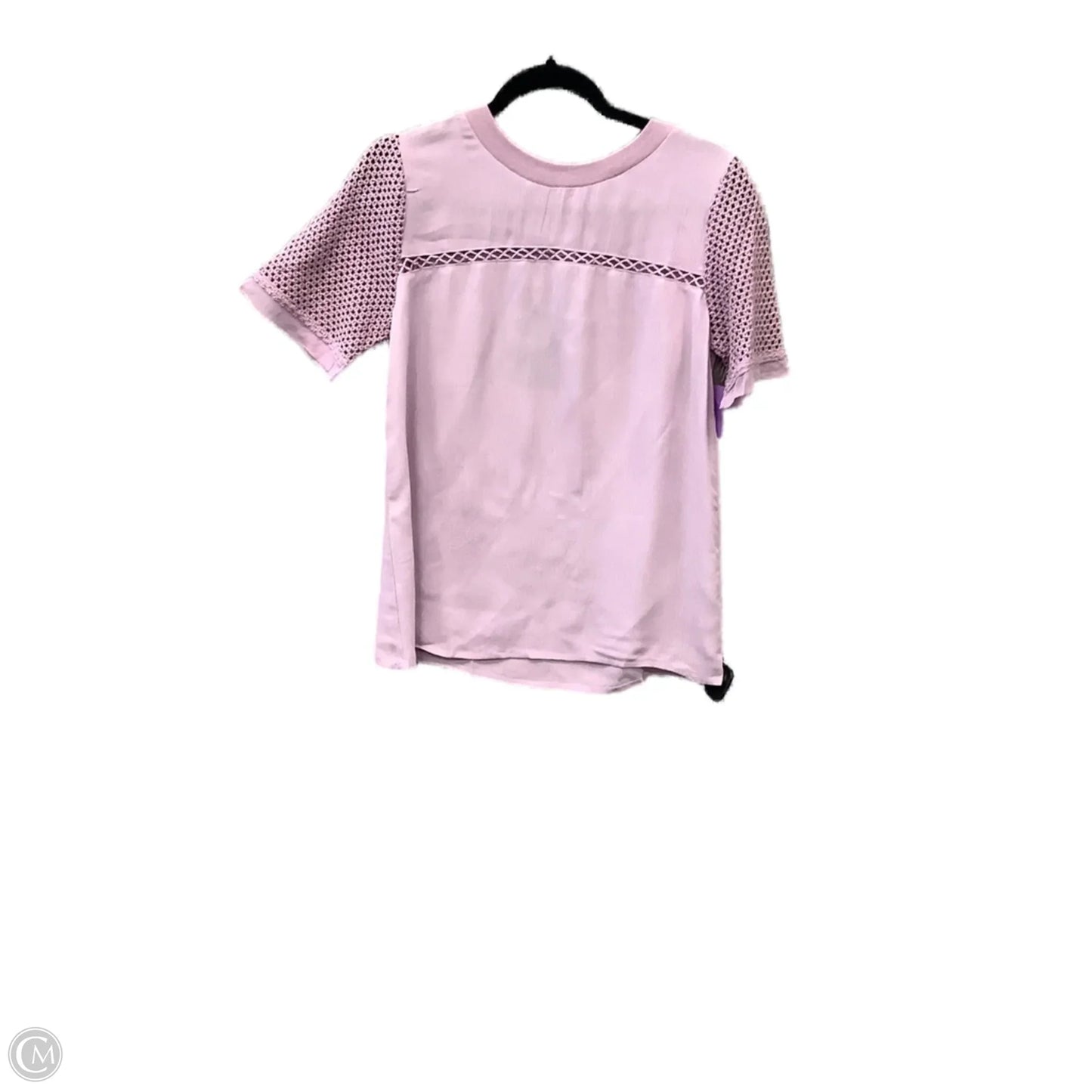 Top Short Sleeve By Clothes Mentor In Purple, Size: S