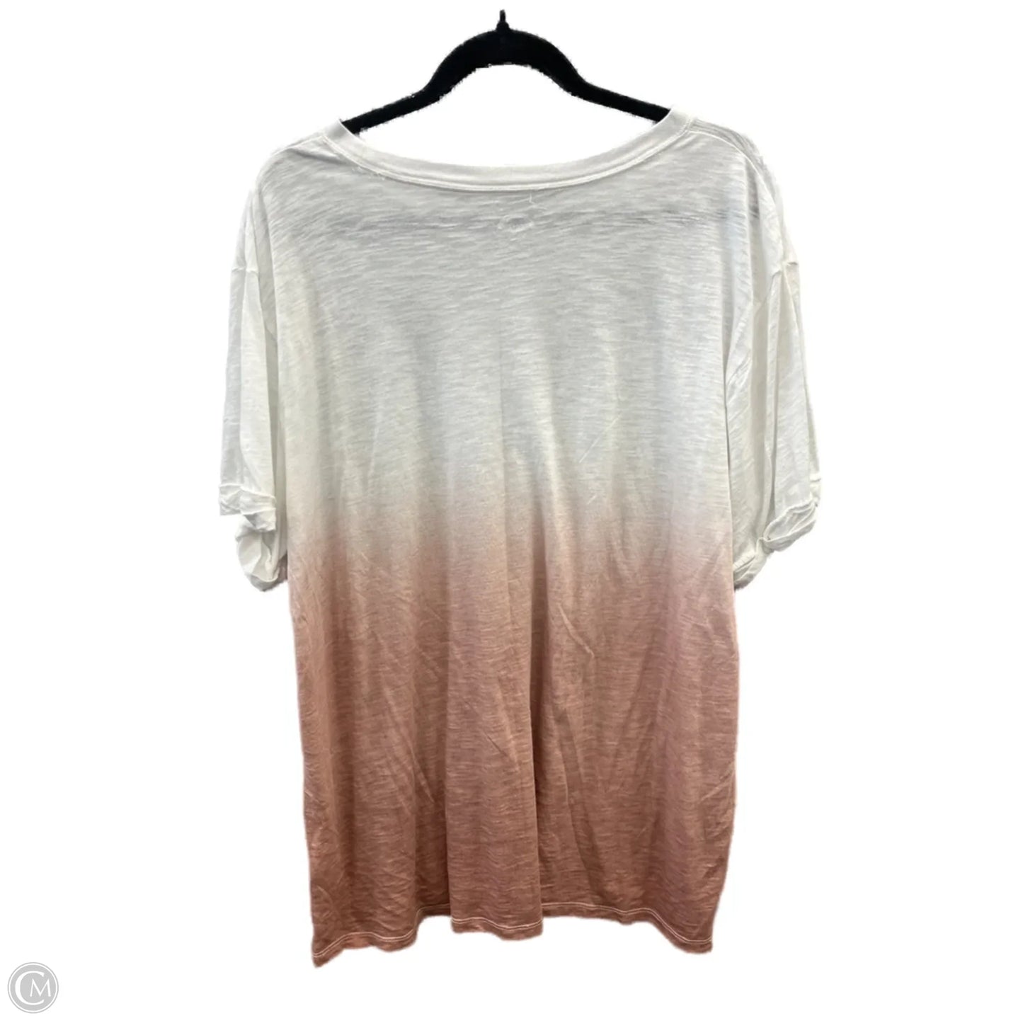 Top Short Sleeve By Maurices In White, Size: Xl