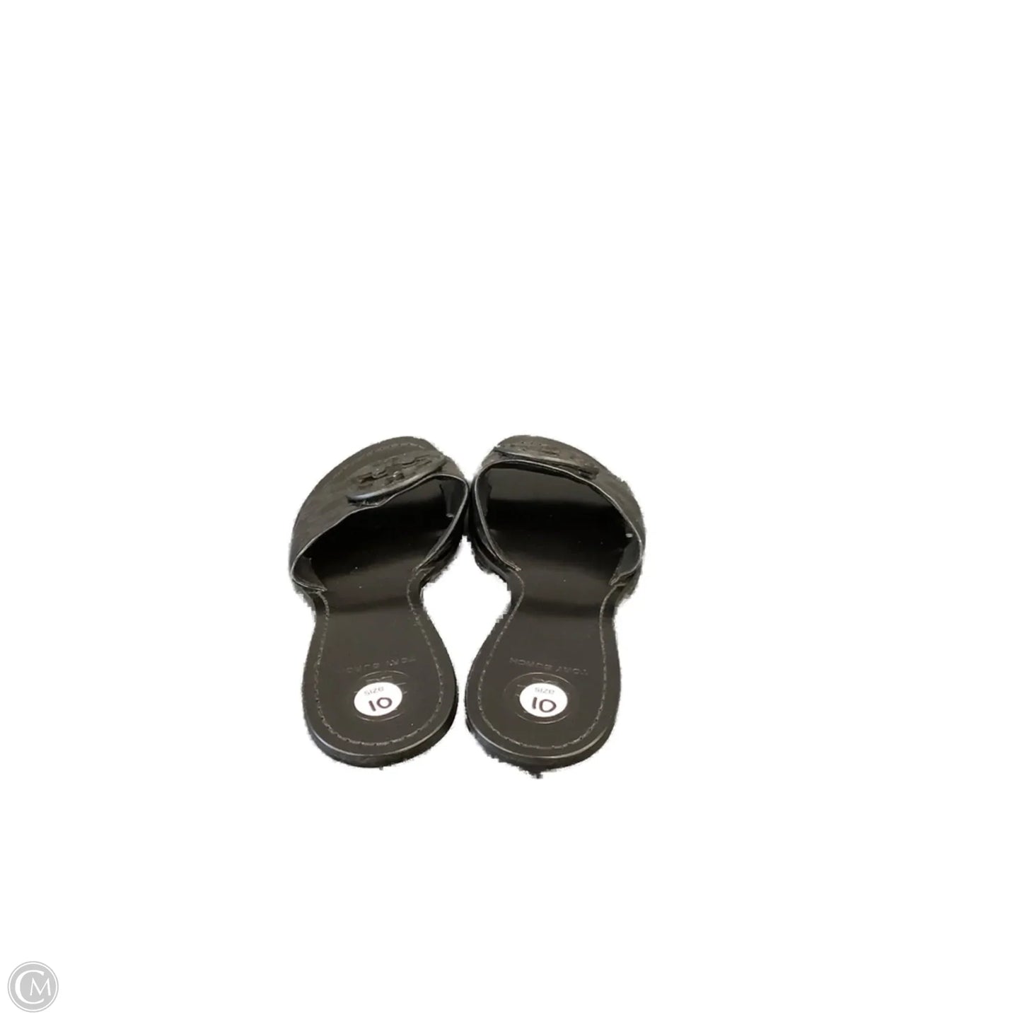 Sandals Designer By Tory Burch In Black, Size: 10