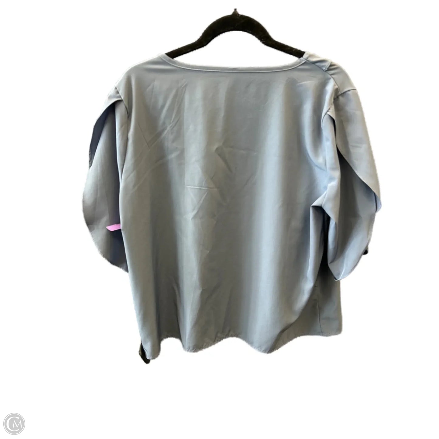 Top Short Sleeve By Cmf In Blue, Size: Xl