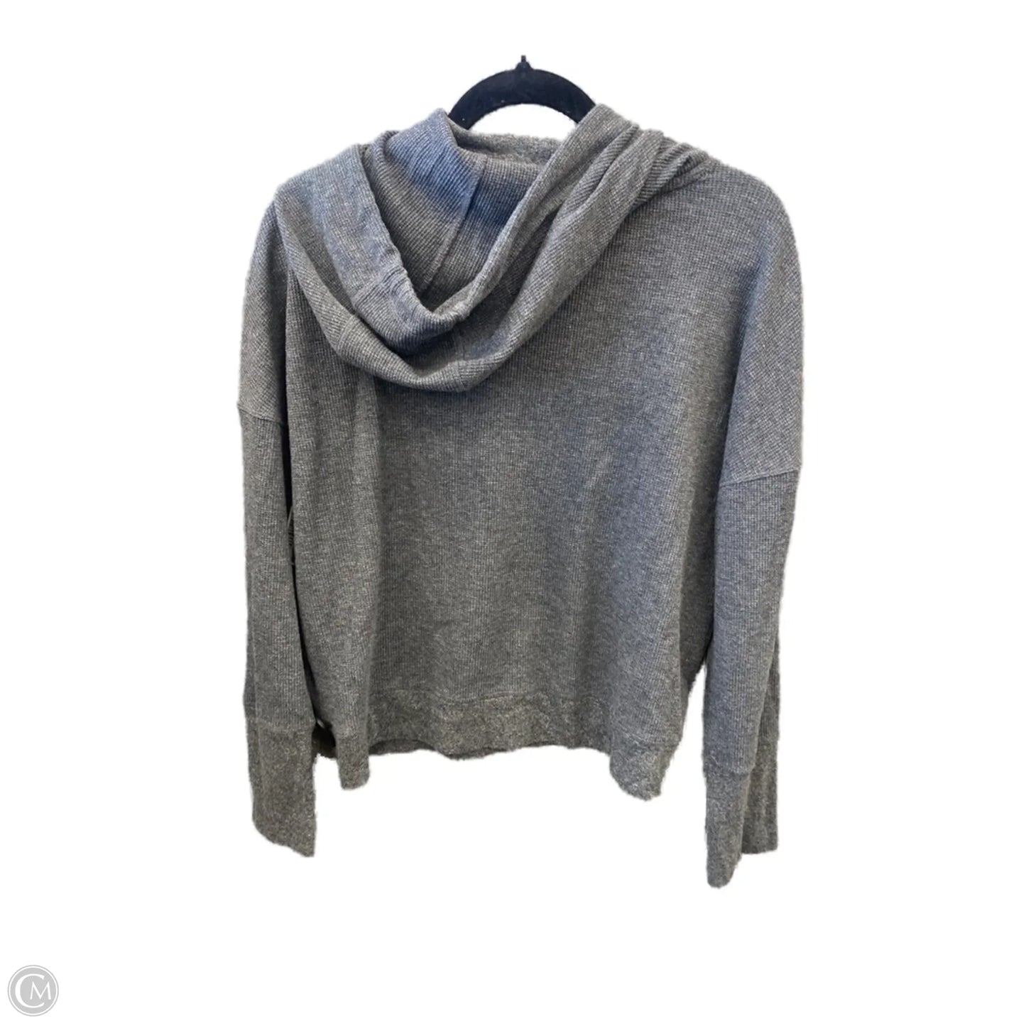 Top Long Sleeve By Calvin Klein Performance In Grey, Size: Xl