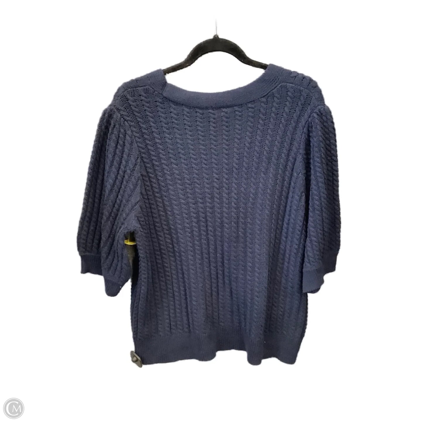 Sweater Cardigan By Time And Tru In Navy, Size: 3x
