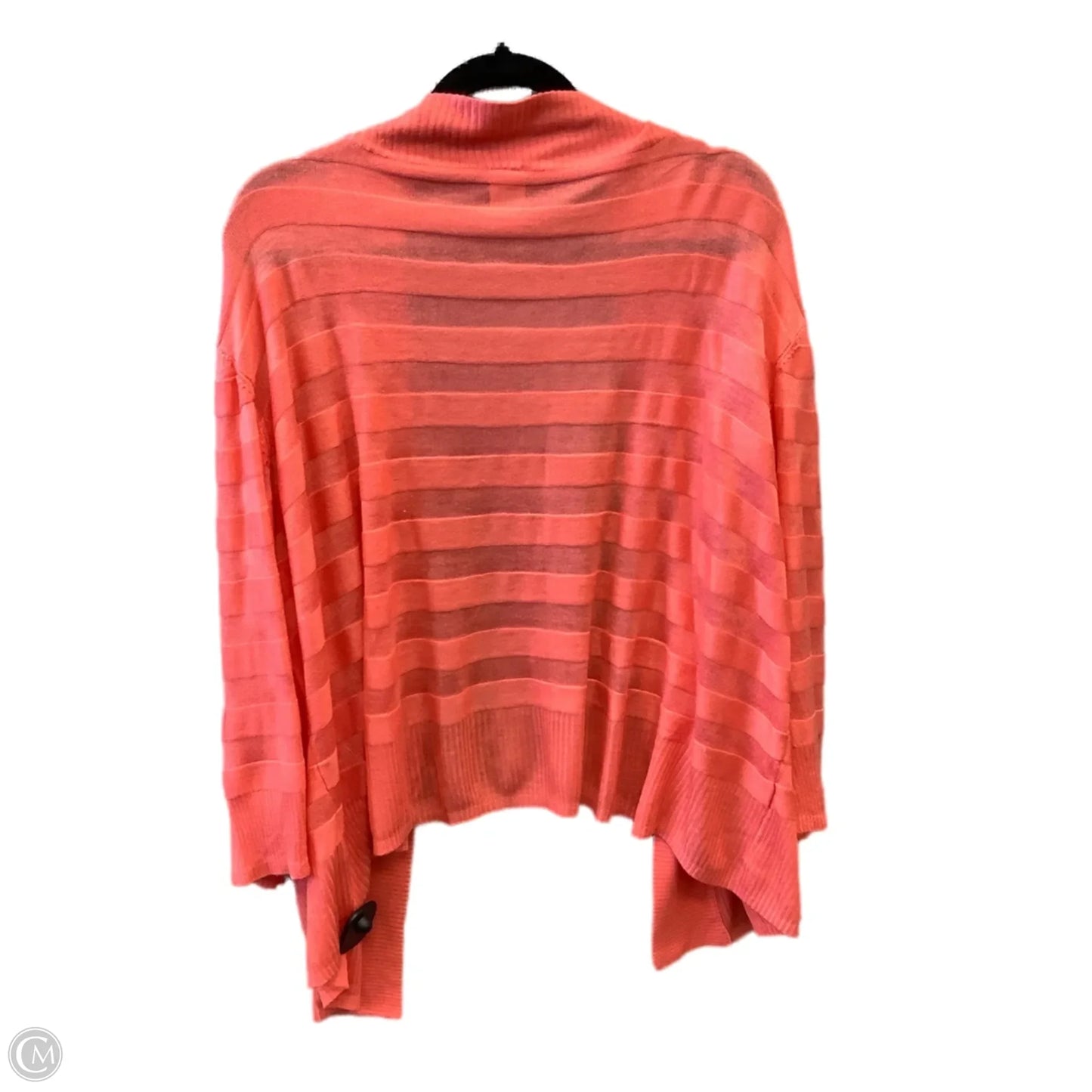 Cardigan By Faded Glory In Coral, Size: 3x