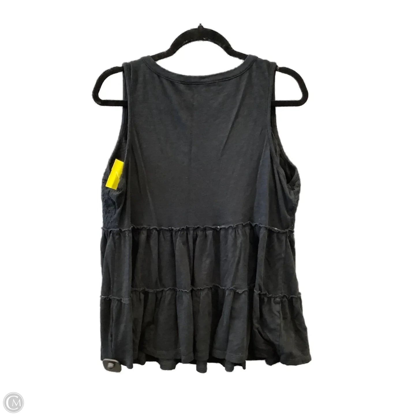 Top Sleeveless By Torrid In Black, Size: 1x