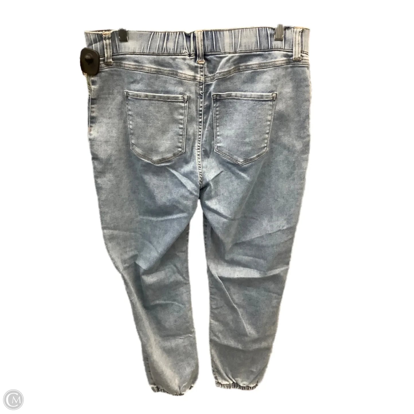 Jeans Cropped By Clothes Mentor In Blue Denim, Size: 12