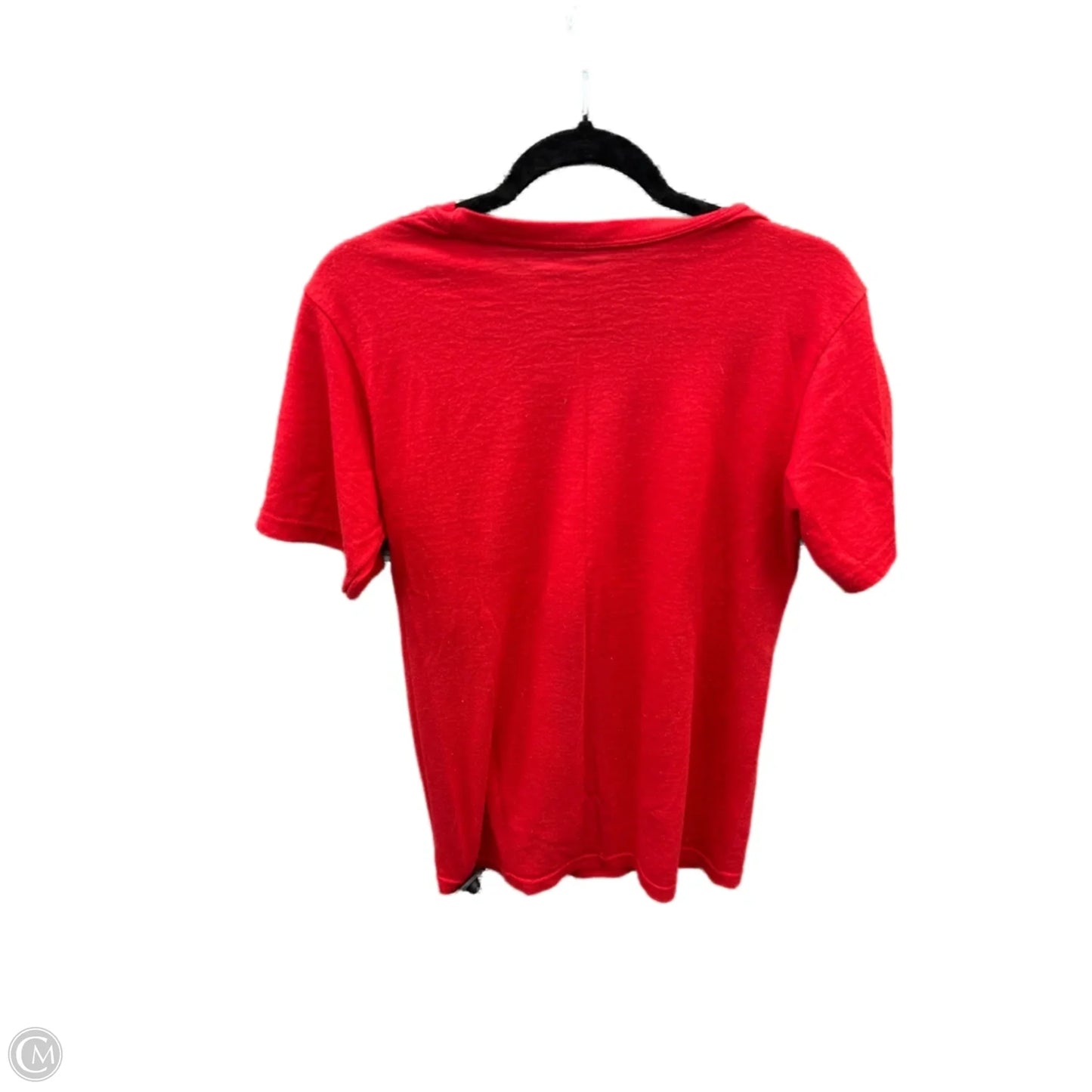 Top Short Sleeve By Disney In Red, Size: S