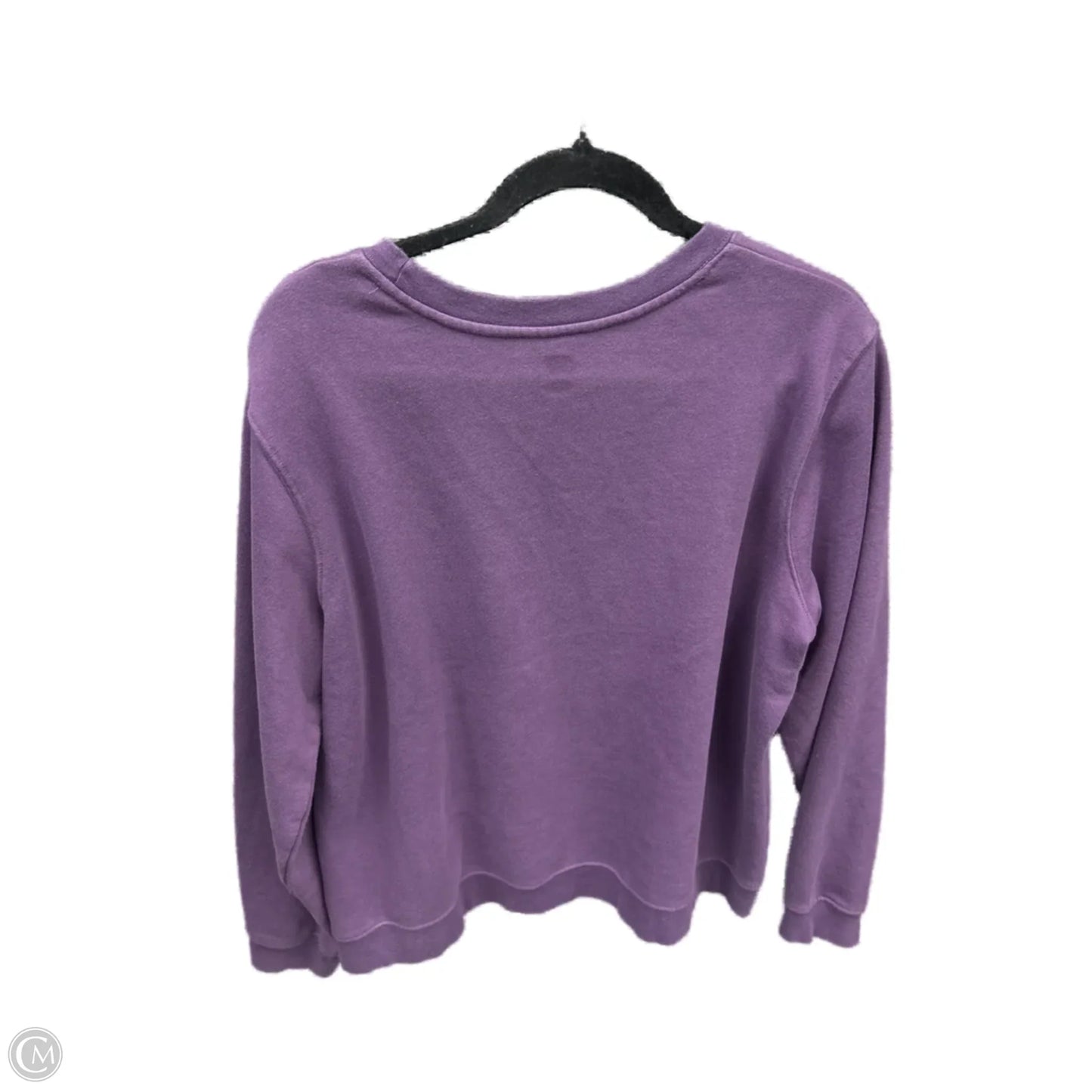 Sweatshirt Crewneck By Sjb Active In Purple, Size: Xl