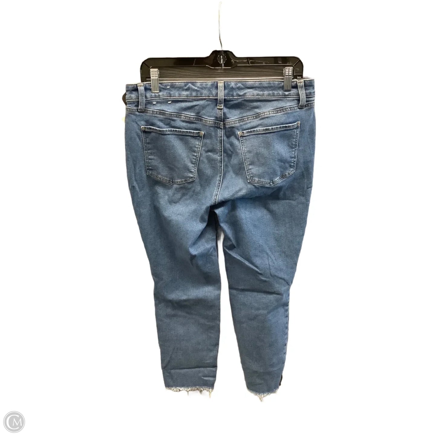 Jeans Cropped By Talbots In Blue Denim, Size: 10p