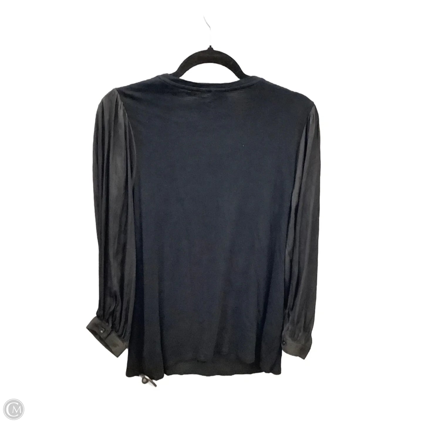 Top Long Sleeve By Gap In Black, Size: M