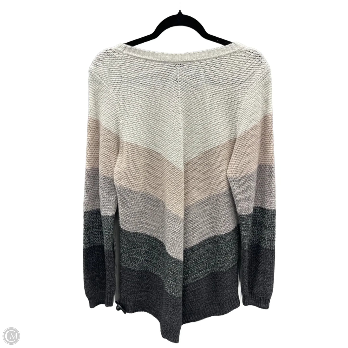 Sweater By Apt 9 In Grey, Size: Xl