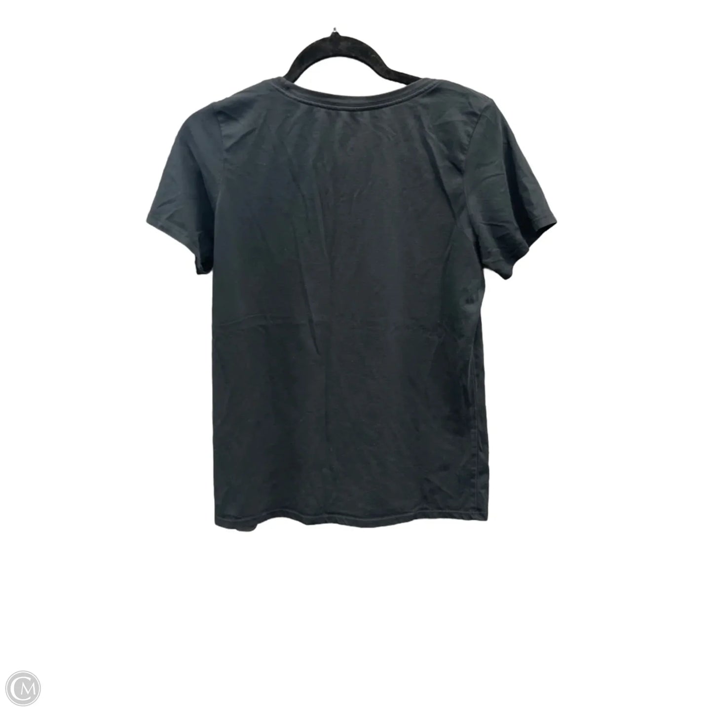 Athletic Top Short Sleeve By Nike Apparel In Black, Size: M