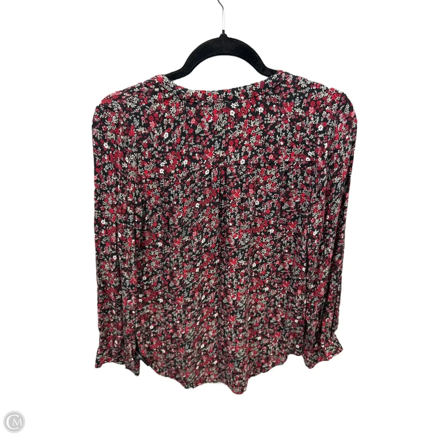 Blouse Short Sleeve By Maurices In Black, Size: Xs