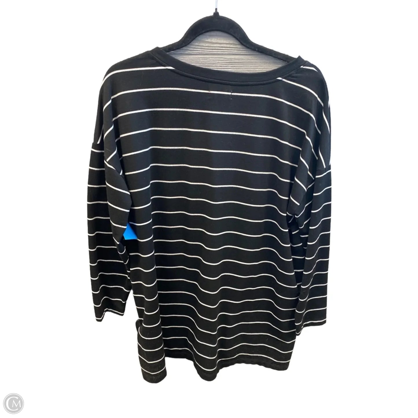 Top Long Sleeve By Maurices In Black, Size: Xxl