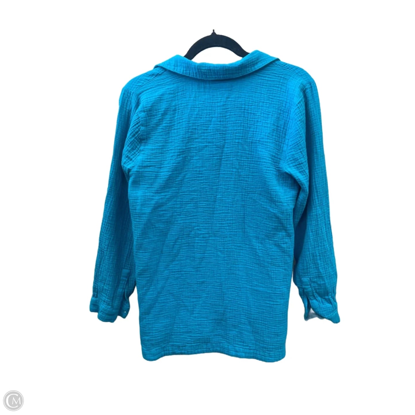 Top Long Sleeve By J. Jill In Blue, Size: Xs
