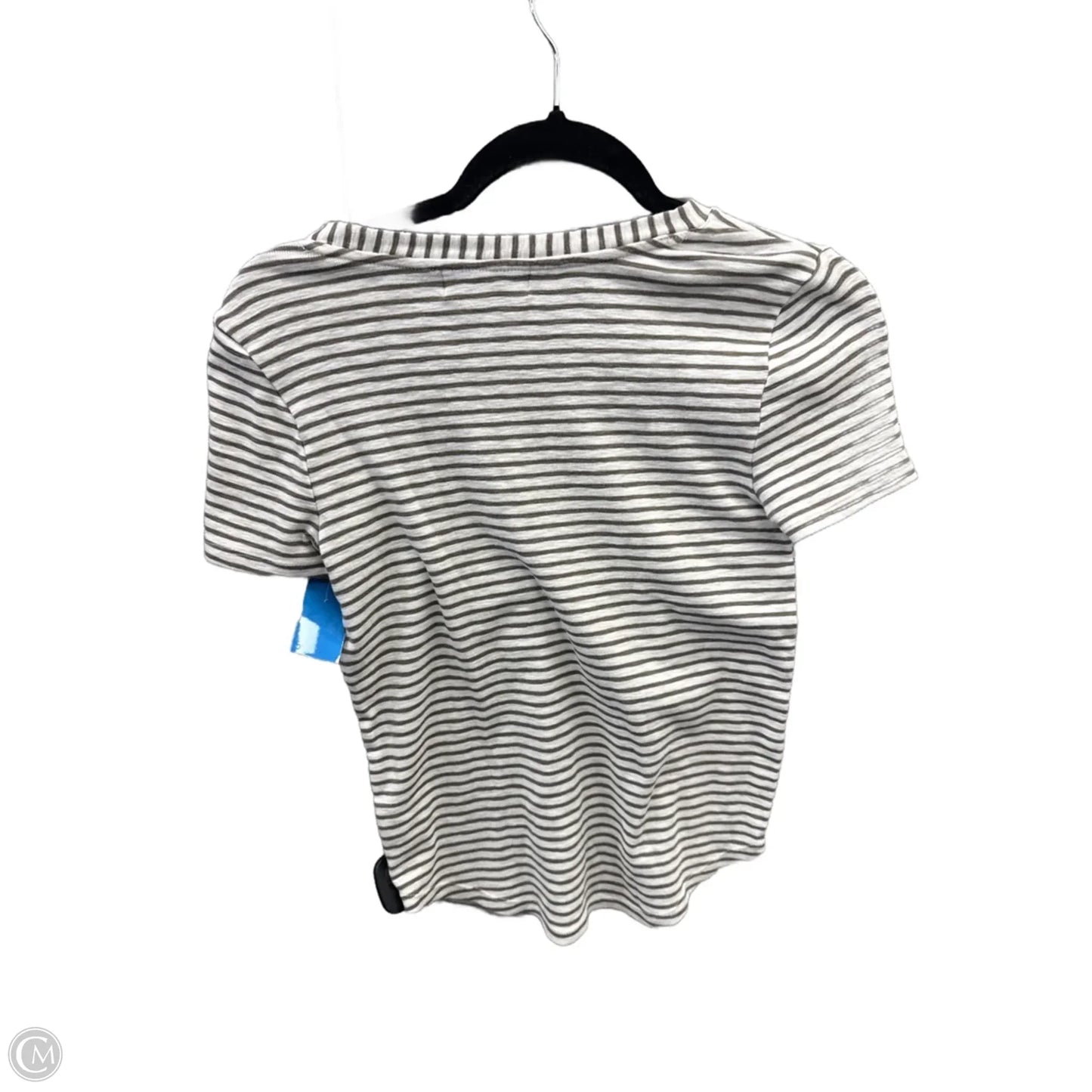 Top Short Sleeve By Marled In Striped Pattern, Size: Xs