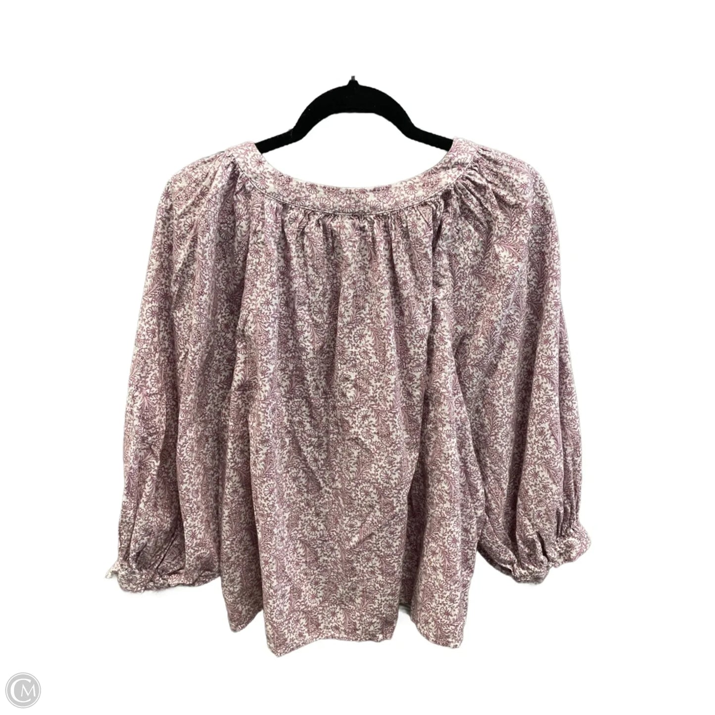Top Long Sleeve By Ana In Purple, Size: Xl