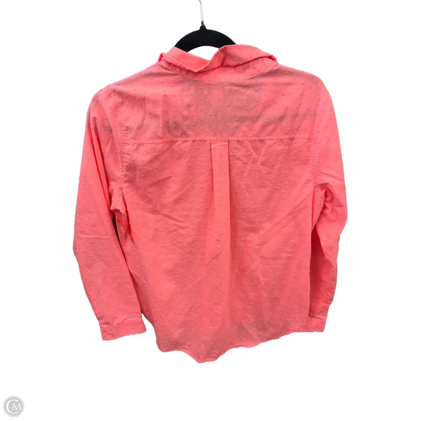 Top Long Sleeve By Old Navy In Orange, Size: M