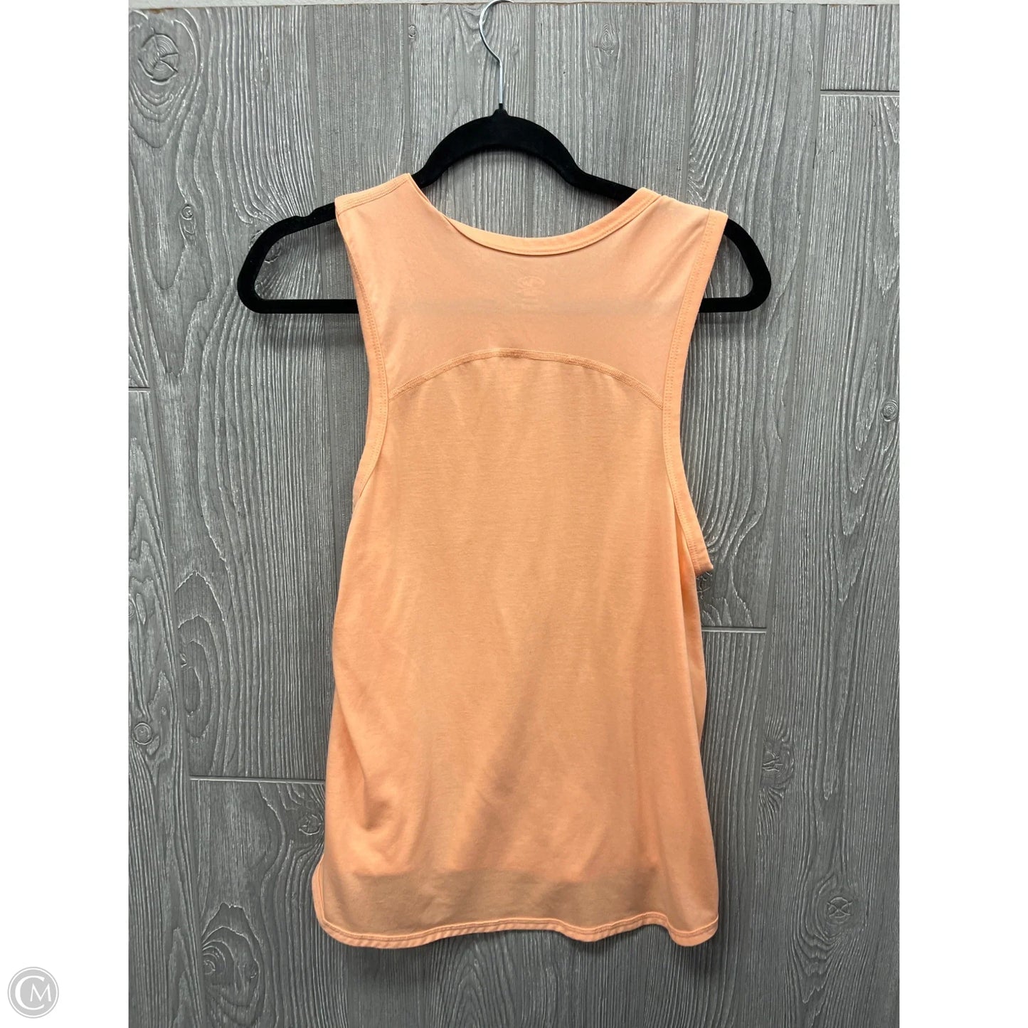 Athletic Tank Top By Athletic Works In Orange, Size: L