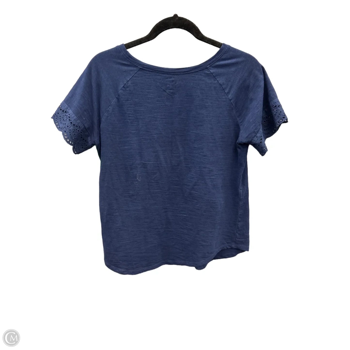 Top Short Sleeve By St Johns Bay In Navy, Size: S