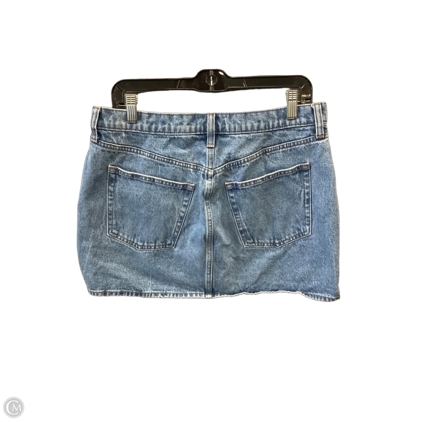 Skirt Mini & Short By Universal Thread In Blue Denim, Size: 10