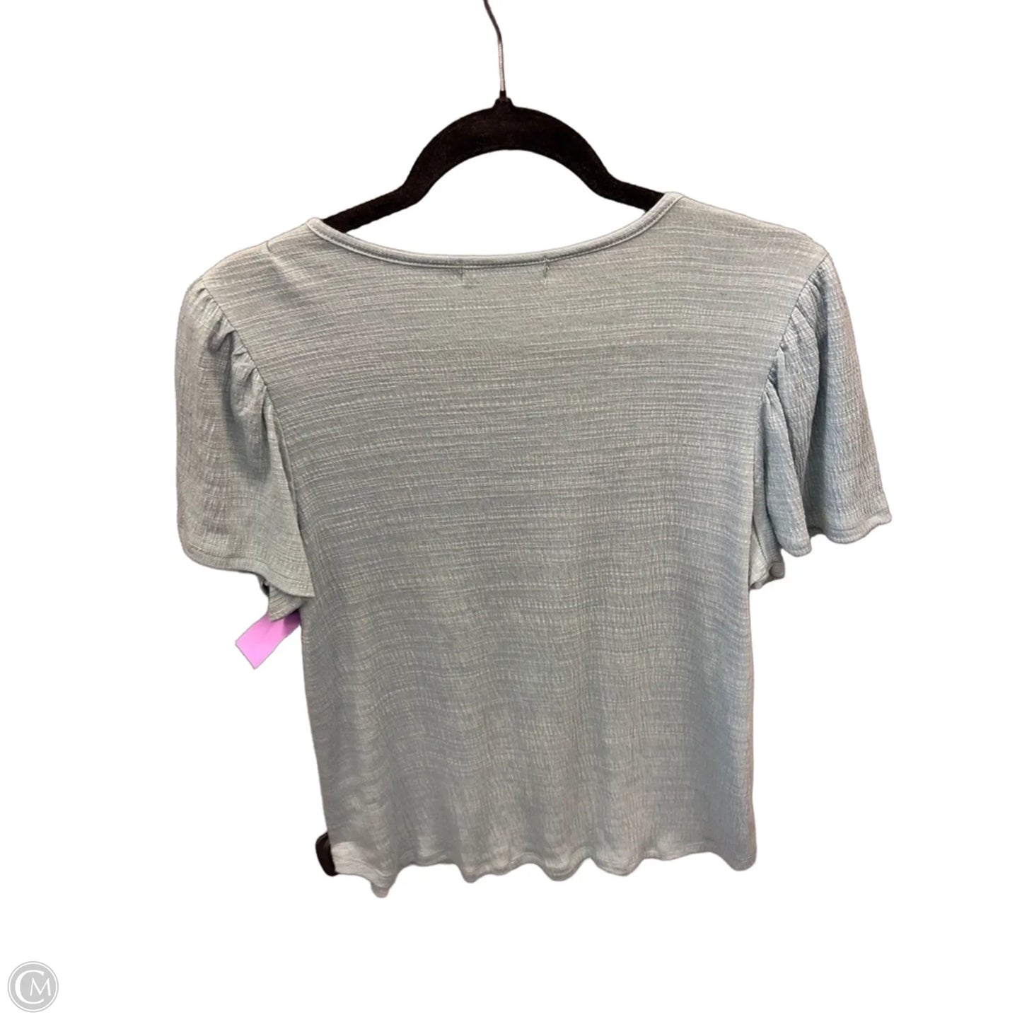 Top Short Sleeve By Retrology In Blue, Size: M