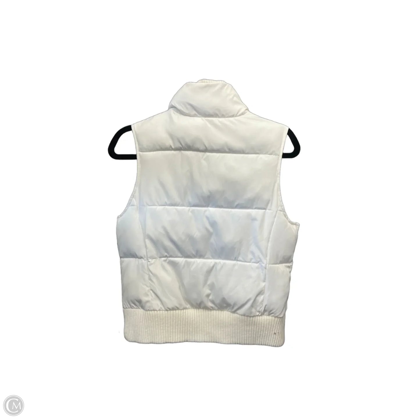 Vest Puffer & Quilted By Merona In White, Size: M