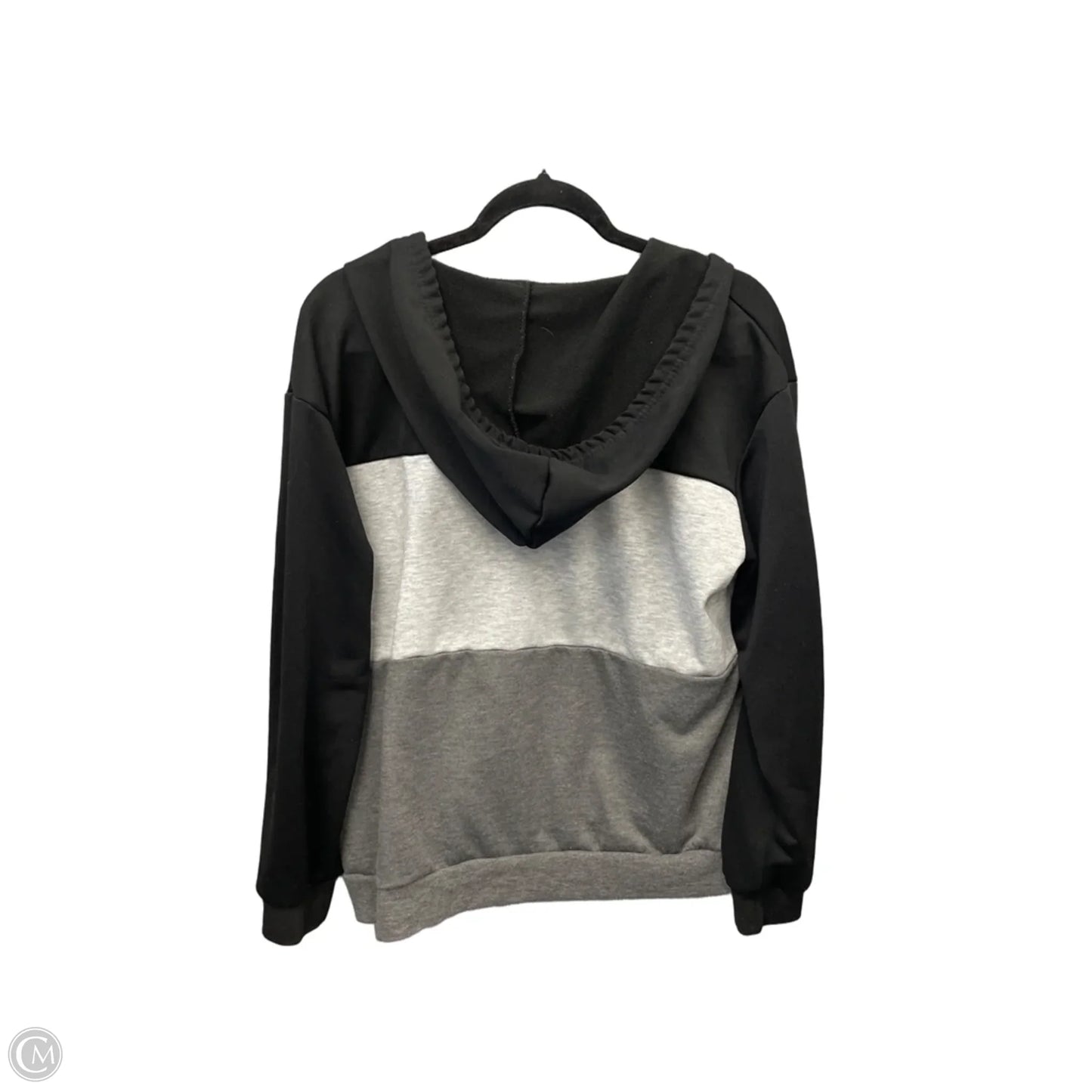 Top Long Sleeve By Shein In Black, Size: L