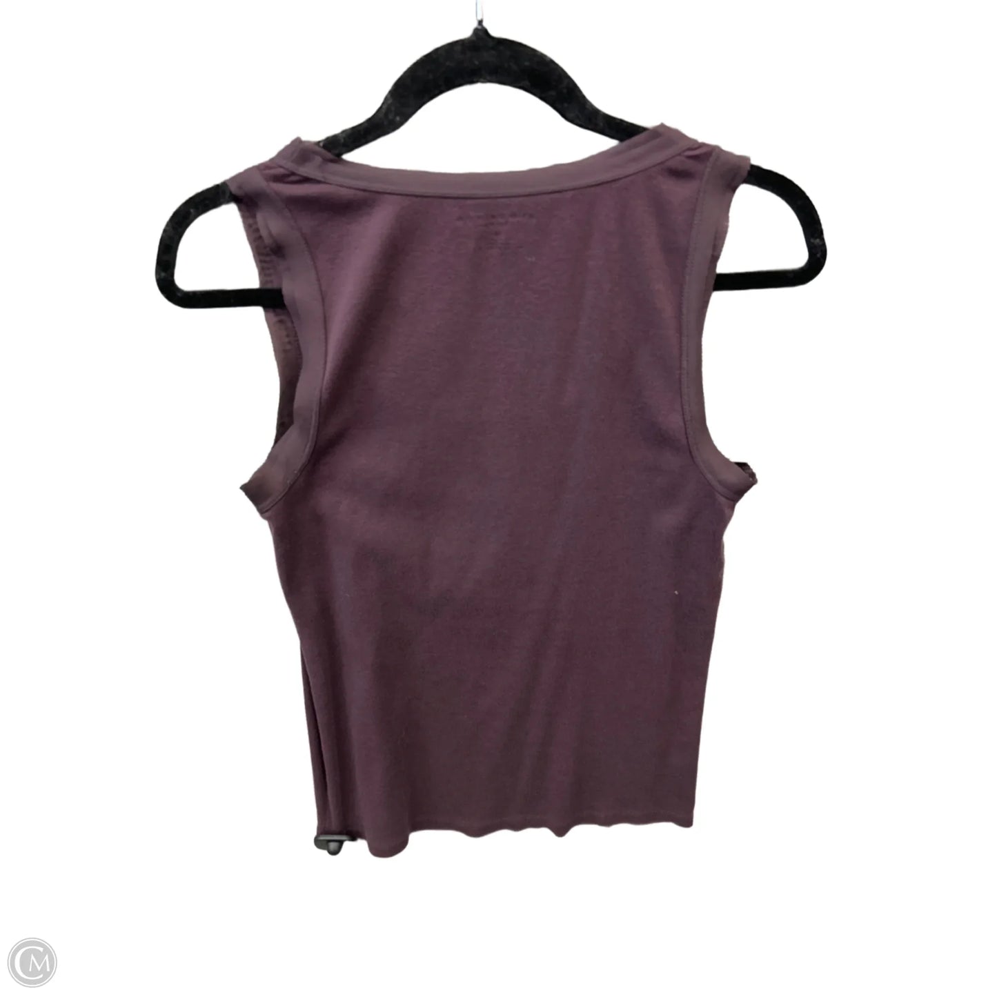 Top Sleeveless By Ann Taylor In Purple, Size: M
