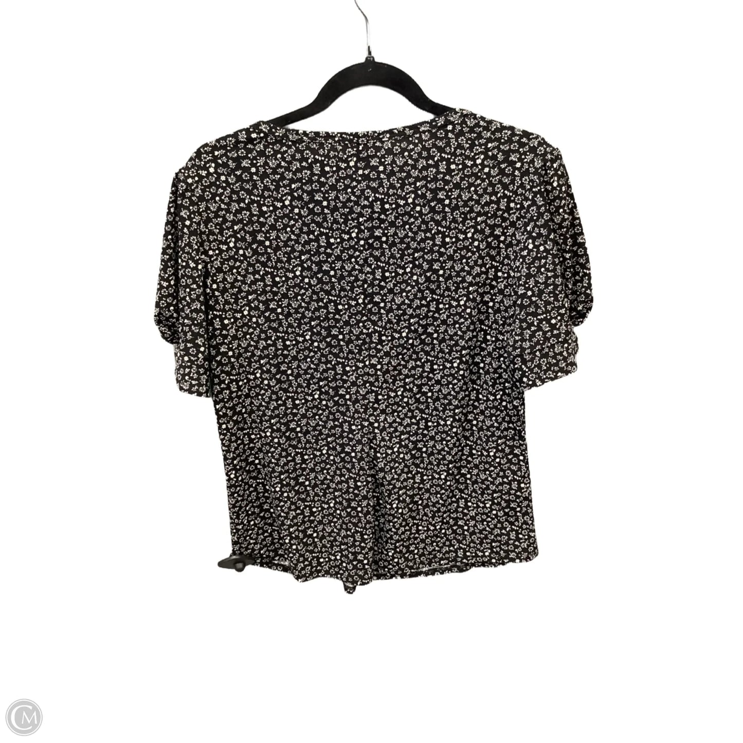 Top Short Sleeve By Naif In Black, Size: M
