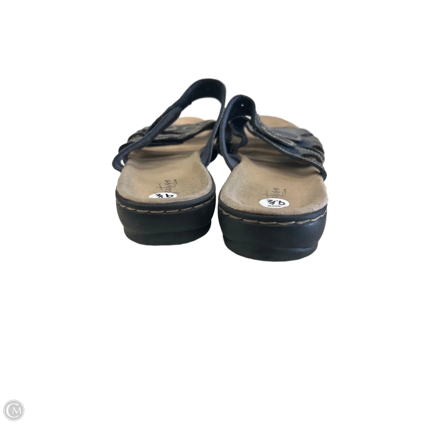 Sandals Flip Flops By Clarks In Blue, Size: 9.5