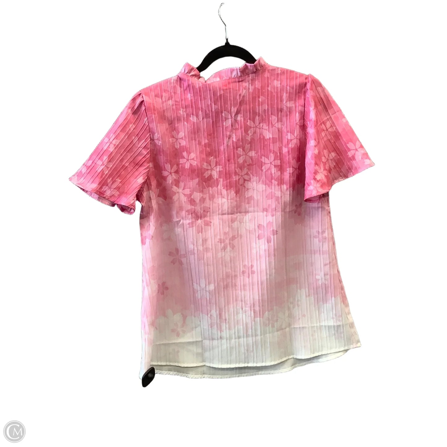 Top Short Sleeve By Clothes Mentor In Pink, Size: M