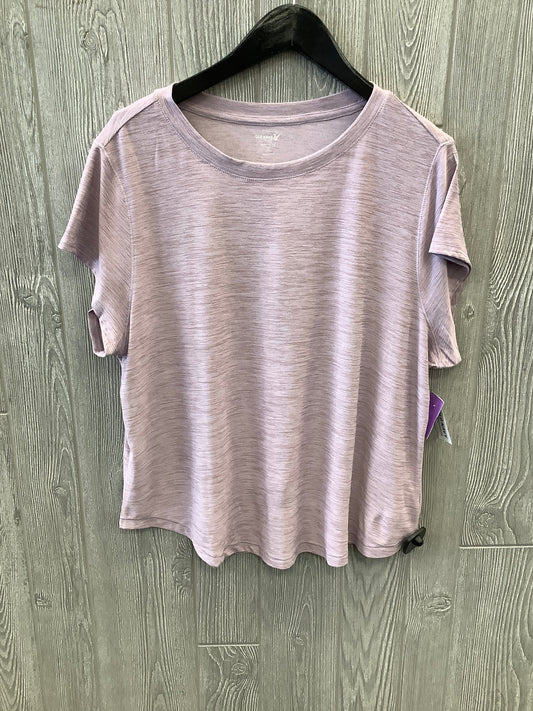 Athletic Top Short Sleeve By Old Navy  Size: Xl