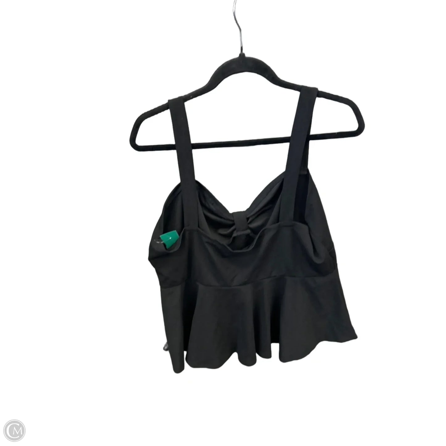 Top Sleeveless By Shein In Black, Size: 2x