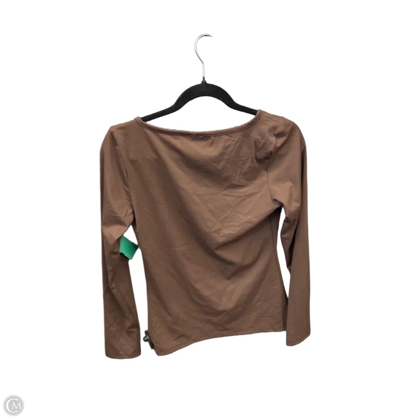 Top Long Sleeve By Eye Candy In Brown, Size: L